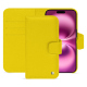 Custodia in pelle Apple iPhone 16 Plus - Jaune fluo ( Pantone #c9ff57 ) 
