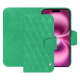 Custodia in pelle Apple iPhone 16 Plus - Menthe vintage - Couture ( Pantone #37b375 ) 