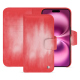 Apple iPhone 16 Plus leather wallet case - Rose Patine