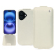Apple iPhone 16 leather case - Blanc ( Nappa / White ) 
