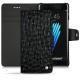 Housse cuir Samsung Galaxy Note 7 - Autruche nero