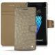 Funda de piel Samsung Galaxy Note 7 - Autruche desert