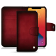 Capa em pele Apple iPhone 13 Pro - Rouge Patine