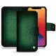 レザーケース Apple iPhone 13 Pro - Vert Patine