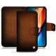 Apple iPhone 14 Pro leather case - Marron Patine