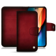 Apple iPhone 14 Pro leather case - Rouge Patine