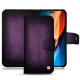 가죽 커버 Apple iPhone 14 Pro - Violet Patine