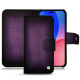 Housse cuir Apple iPhone 14 Pro Max - Violet Patine