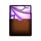 Pochette cuir Apple iPad Air 13 (2024) - Marron Patine