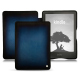Capa em pele Amazon Kindle Signature Edition - Bleu Patine