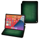 Apple iPad mini 6 / 7 leather case - Vert Patine