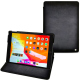 Apple iPad 10.2' leather case - Gris Patine