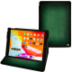 Housse cuir Apple iPad 10.2' - Vert Patine