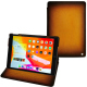 Apple iPad 10.2' leather case - Doré Patine
