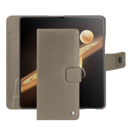 Honor Magic V3 Custodia a portafoglio | Protezione di alto livelloDarboun sabla ( Pantone #BCB1A1 )