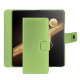 Capa de couro para carteira Honor Magic V3 - Vert olive PU ( Pantone #a7c58e )