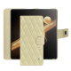 Capa de couro para carteira Honor Magic V3 - Beige - Couture ( Nappa - Pantone #ceb888 ) 