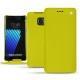 硬质真皮保护套 Samsung Galaxy Note 7 - Jaune fluo