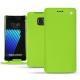 Lederschutzhülle Samsung Galaxy Note 7 - Vert fluo