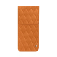 Funda de piel Samsung Galaxy S25 Ultra - Mandarine vintage - Couture ( Pantone #d47231 ) 