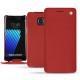 Custodia in pelle Samsung Galaxy Note 7 - Rouge ( Nappa - Pantone 199C ) 