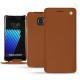 Housse cuir Samsung Galaxy Note 7 - Marron ( Nappa - Pantone 1615C ) 