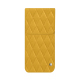 Funda de piel Samsung Galaxy S25 Ultra - Jaune soulèu - Couture ( Pantone #F3B934 )