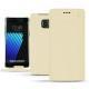 Samsung Galaxy Note 7 leather case - Beige ( Nappa - Pantone 7502C ) 