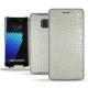 Custodia in pelle Samsung Galaxy Note 7 - Crocodile milk