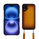 苹果 iPhone 16 外壳，带肩带 - Doré Patine