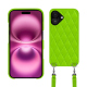 苹果 iPhone 16 Plus 外壳，带肩带 - Vert fluo - Couture ( Pantone #00ab5f ) 