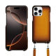 Apple iPhone 16 Pro shell with shoulder strap - Doré Patine