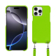 Guscio Apple iPhone 16 Pro Max con tracolla - Vert fluo ( Pantone #00ab5f ) 
