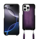 Schutzhülle mit Schulterriemen Apple iPhone 16 Pro Max - Violet Patine