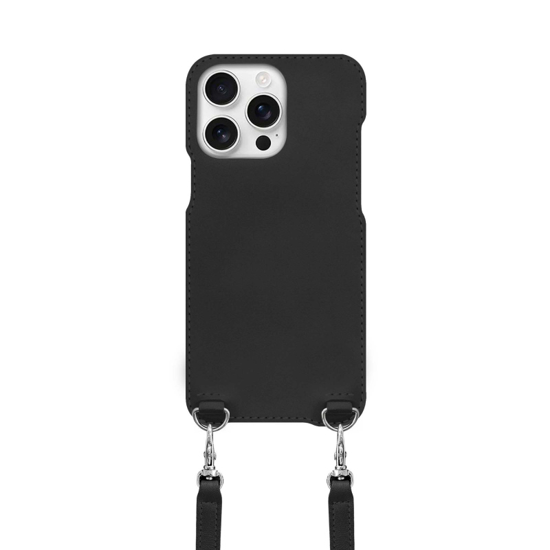 MAISONdeSABRÉ iPhone16プロ　ケース　ストラップあり The Sling Phone Case iPhone 16 Pro Max - Emerald Green