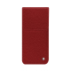 Samsung Galaxy S25 Edge leather pouch - Tomate ( Pantone #a61715 ) 