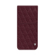 Funda de piel Samsung Galaxy S25 Edge - Lie de vin - Couture ( Pantone #412234 ) 