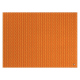 Desk mat with flap - 49 x 35 cm - Abaca arancio ( Pantone #d77540 )