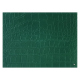 Sous main de bureau avec rabat - 49 x 35 cm - Crocodile pino ( Pantone #173F35 ) 