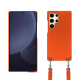 Carcasa Samsung Galaxy S25 Ultra con bandolera - Orange fluo ( Pantone #ff5406 ) 