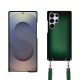 带肩带的三星 Galaxy S25 Ultra 保护套 - Vert Patine