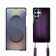 Schutzhülle mit Schulterriemen Samsung Galaxy S25 Ultra - Violet Patine