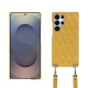 Schutzhülle mit Schulterriemen Samsung Galaxy S25 Ultra - Mimosa - Couture ( Pantone #b39437 ) 