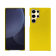 レザーケース Samsung Galaxy S25 Ultra - Jaune fluo ( Pantone #c9ff57 ) 