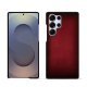 Coque cuir Samsung Galaxy S25 Ultra - Rouge Patine
