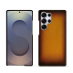 Coque cuir Samsung Galaxy S25 Ultra - Doré Patine