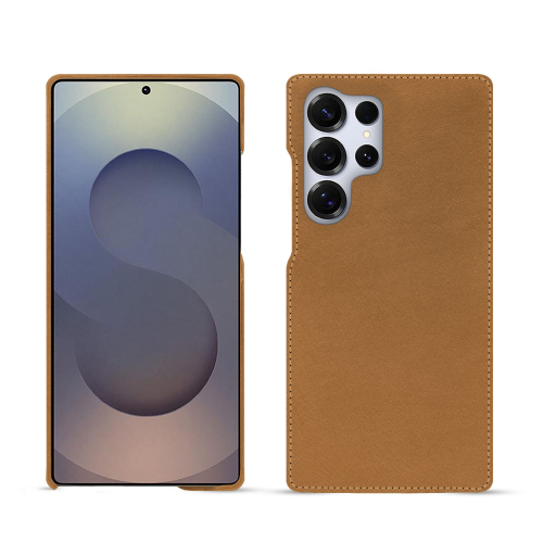Galaxy S25 Ultra ケース 純正 レザーケース キャメル Galaxy S25 Ultra Kindsuit Case（キャメル） | ケース・カバー