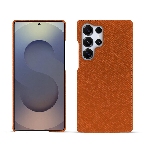 Samsung Galaxy S25 Ultra Luxury Back Cover | NoreveOrange vibrant ( Pantone #e36b39 ) 