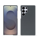 レザーケース Samsung Galaxy S25 Ultra - Gris Veggie ( Pantone #5e514d ) 