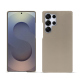 Capa em pele Samsung Galaxy S25 Ultra - Beige Veggie ( Pantone #dab9a1 ) 